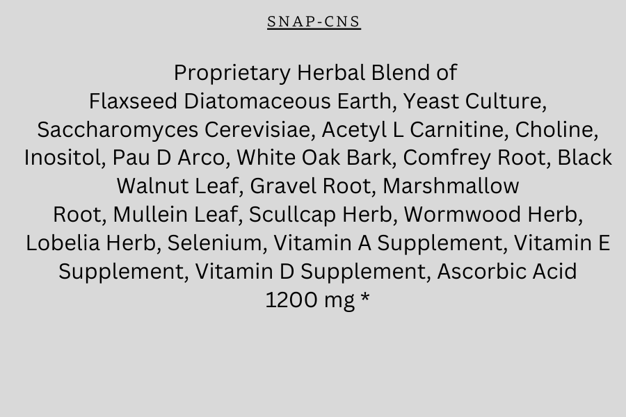SNAP-CNS - Mental Clarity and Nerve Health Support