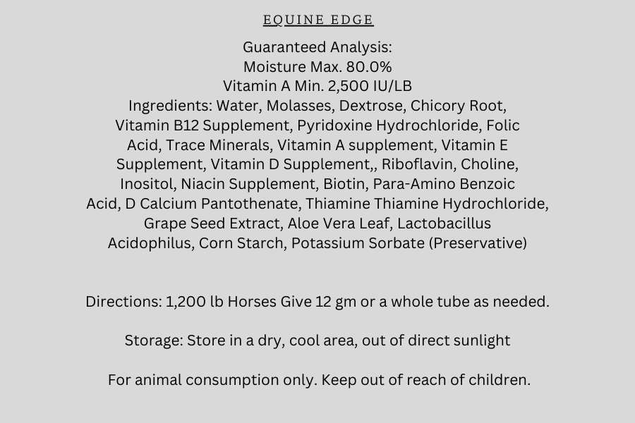 Equine Edge - Fatique Fighter