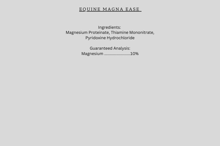 Equine Magna Ease - Sore Muscles and Swelling