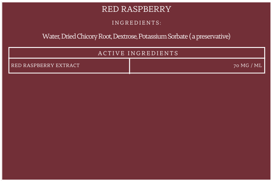 Red Raspberry 16 Ounce - Canine Female Gestation Help