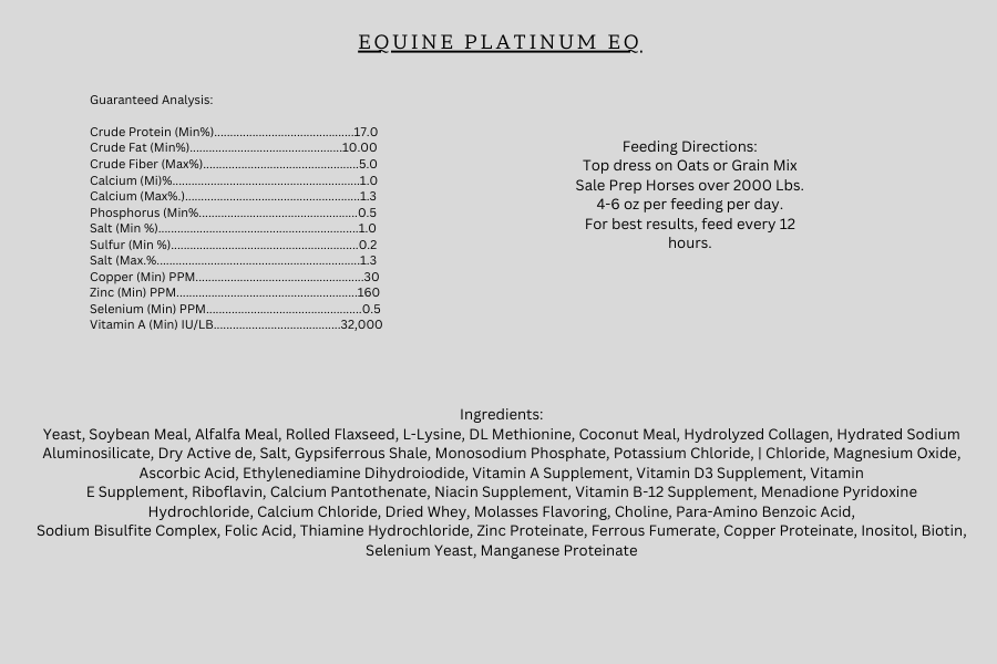 Equine Platnium EQ
