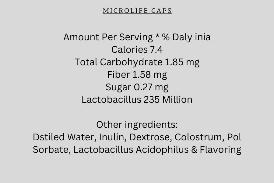 Micro-Life Caps