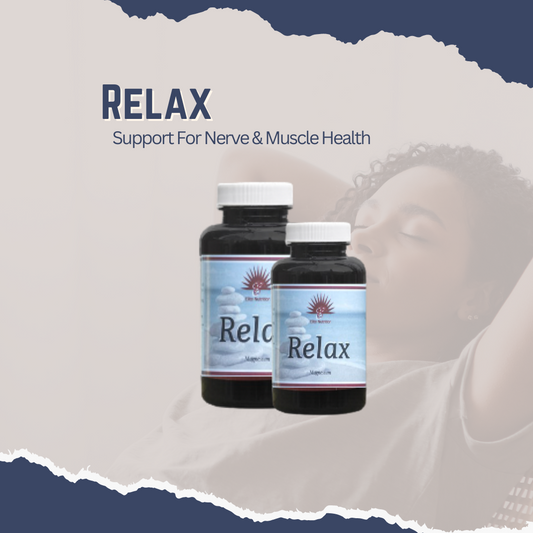 Are you suffering from nerve and muscle discomfort? Relax is here to help! It can provide nutritional support for nerve and muscle health, as well as aid with headaches, constipation, fatigue and chronic pain. It's time to take control and make life more comfortable!