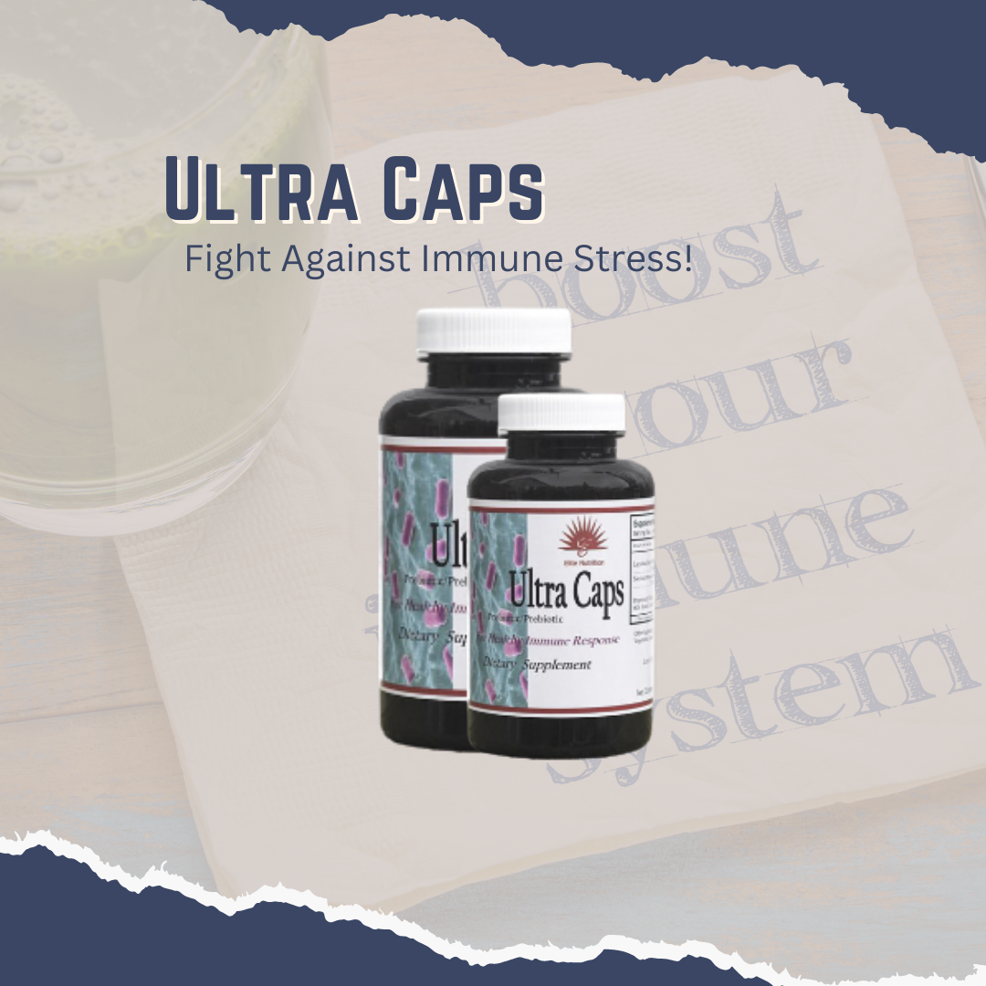 Discover the powerful immune-supporting benefits of Ultra Caps! Our unique two prebiotic combination of Chicory Root and MOS helps your body protect itself at times of sickness or immune stress. Experience the difference of our Ultra Guard 2 like ingredients today for a healthier tomorrow!