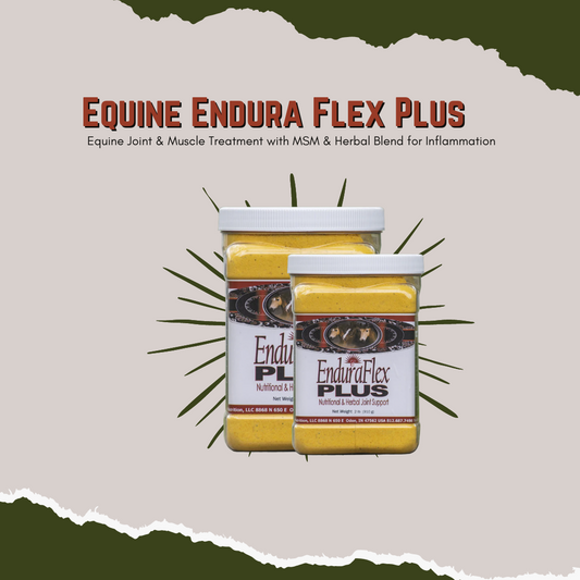 Joint support with added ingredients to promote joint fluid production Herbal benefits for pain and inflammation Nutritional support for joint maintenance and health in older horses All the benefits of Endura Flex but stronger and for more extreme situations. Customers have seen great results for any kind of pain and inflammation. The Turmeric and Boswellia are herbs commonly known to relieve pain and inflammation.
