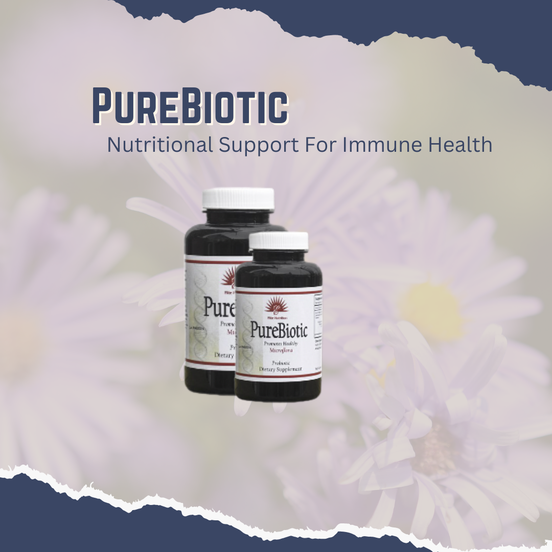 PureBiotic provides the nutritional support your immune system needs, with chicory root and inulin prebiotic, more concentrated than our MicroLife and CoBaLife products. It helps create a favorable environment for beneficial bacteria while supporting the development of a healthy immune system.
