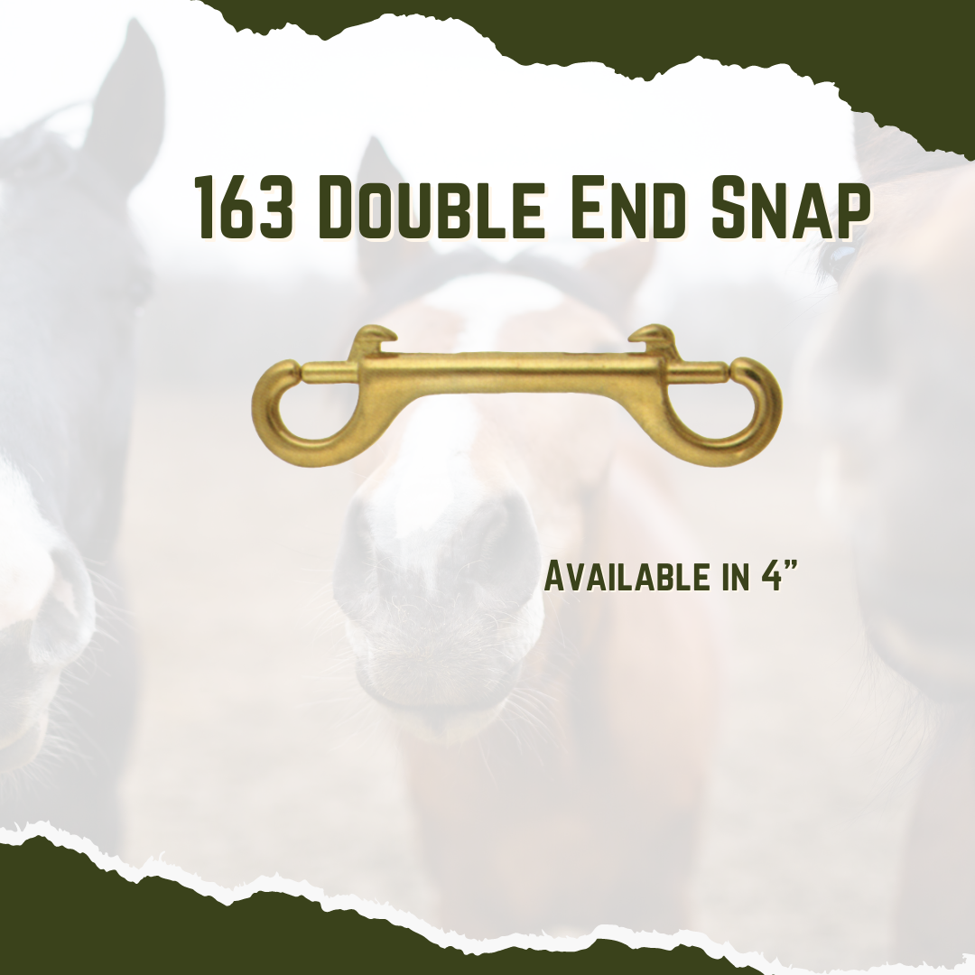  163 Nickle Plated Double End Snap available in 7, by Elite Global.