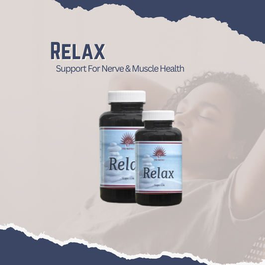 Are you suffering from nerve and muscle discomfort? Relax is here to help! It can provide nutritional support for nerve and muscle health, as well as aid with headaches, constipation, fatigue and chronic pain. It's time to take control and make life more comfortable! 