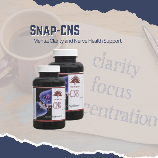 SNAP-CNS is your secret weapon for nerve health and mental clarity, designed to help improve healing from all types of injuries. With its powerful, natural blend of ingredients, SNAP-CNS can help you unlock your mental and physical potential, giving you the clarity and energy you need to take on any challenge!