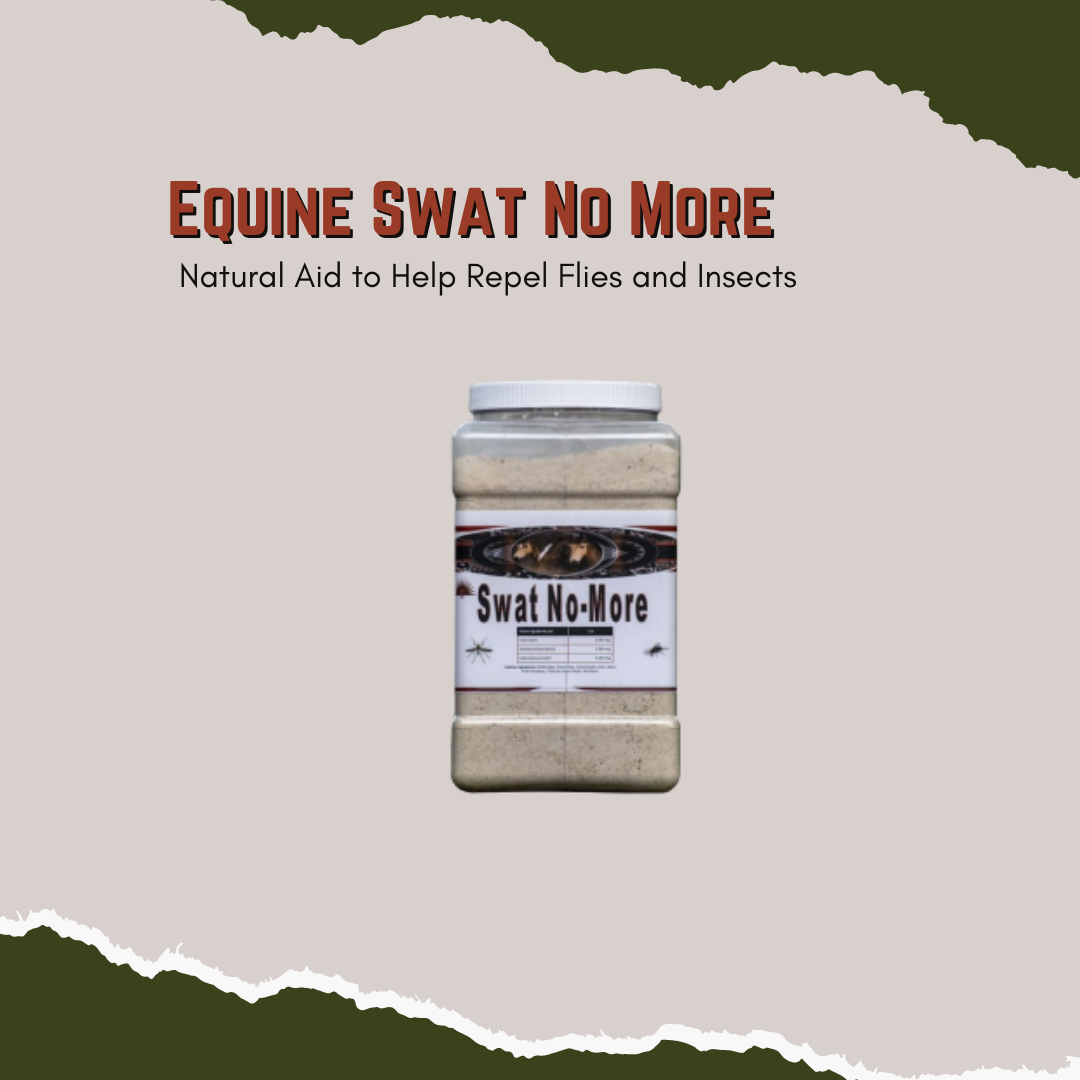 Equine Swat No More -  Natural Aid to Help Repel Flies and Insects