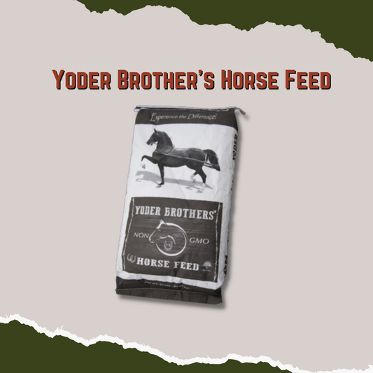 Yoder Brother's Horse Feed is a complete 12% textured feed packed with Elite's balanced minerals to ensure consistent results. Our formula is designed to keep your horses healthy and strong, whether you're daily driving, working, showing, or preparing for sale.